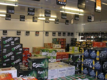 Large Sized Liquor Store