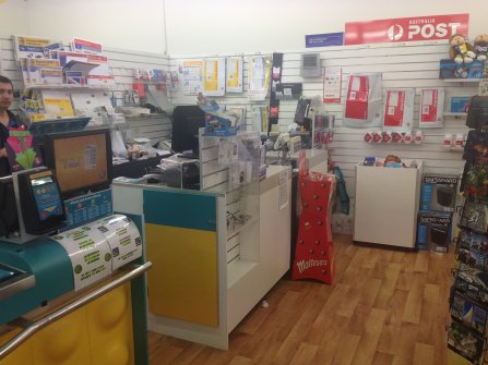 Lotteries & Newsagency & Post Office - Free Spending Area