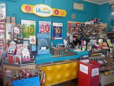 Newsagency with ample storage. Ideal for migrants into Australia